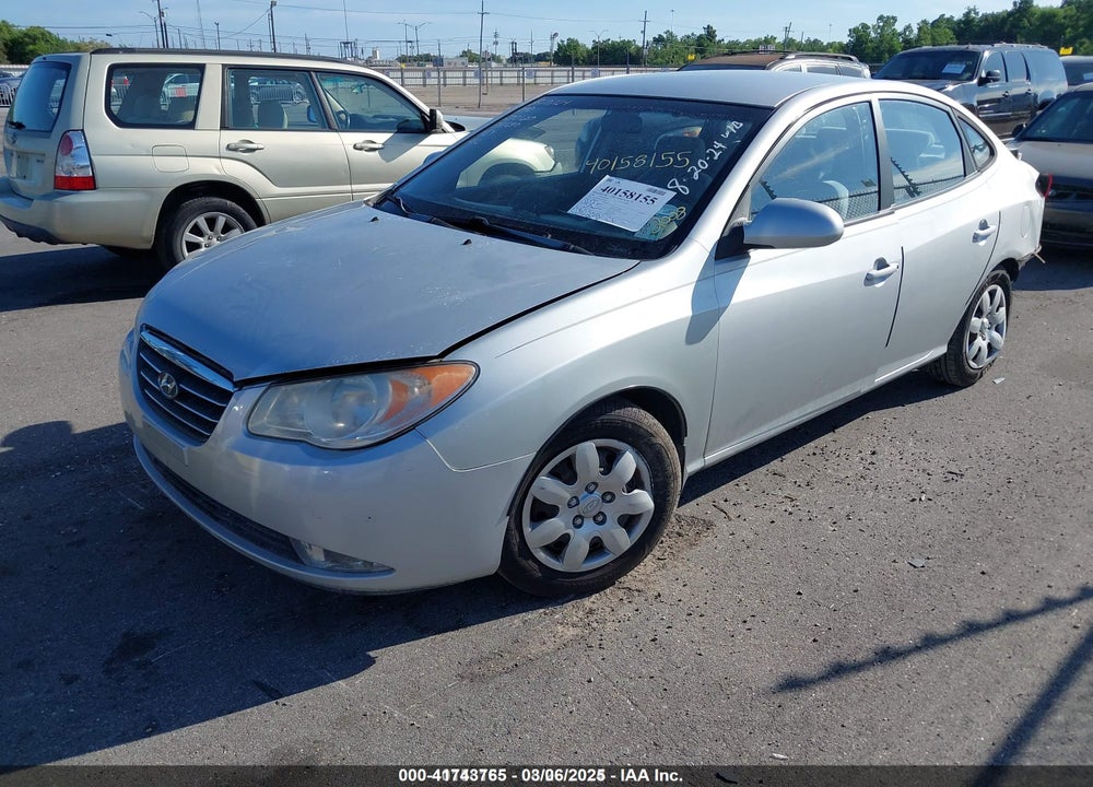 2008 HYUNDAI ELANTRA GLS/SE VIN: KMHDU46D18U341690