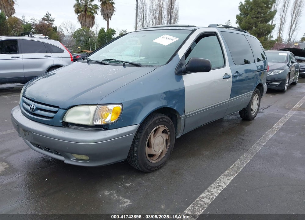 2001 TOYOTA SIENNA VIN: 4T3ZF13C11U395630