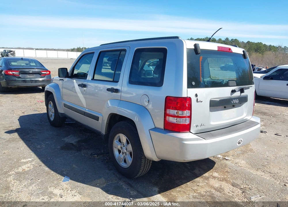 2012 JEEP LIBERTY VIN: 1C4PJLAK8CW193996