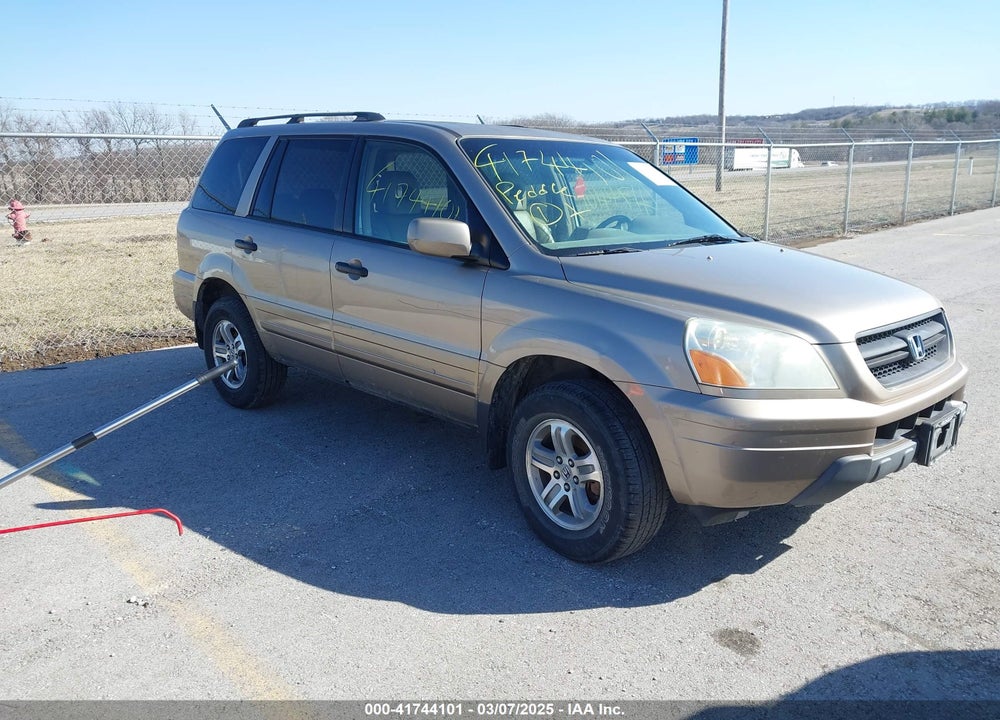 2003 HONDA PILOT EX-L VIN: 2HKYF18513H547292