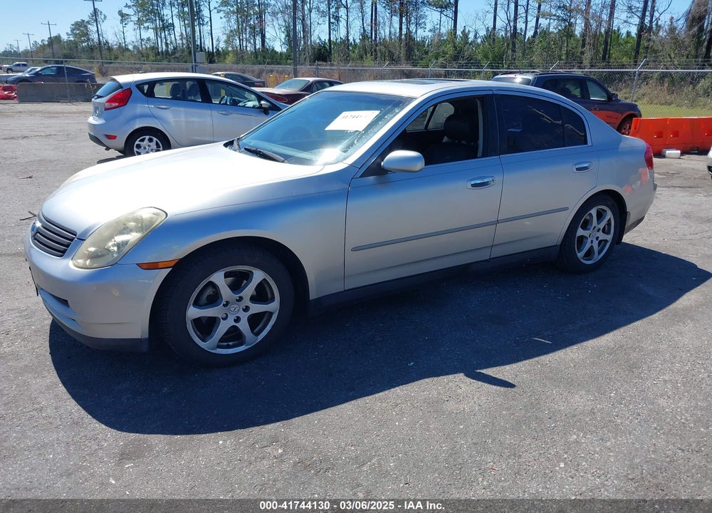 2003 INFINITI G35 LUXURY LEATHER VIN: JNKCV51E93M319172