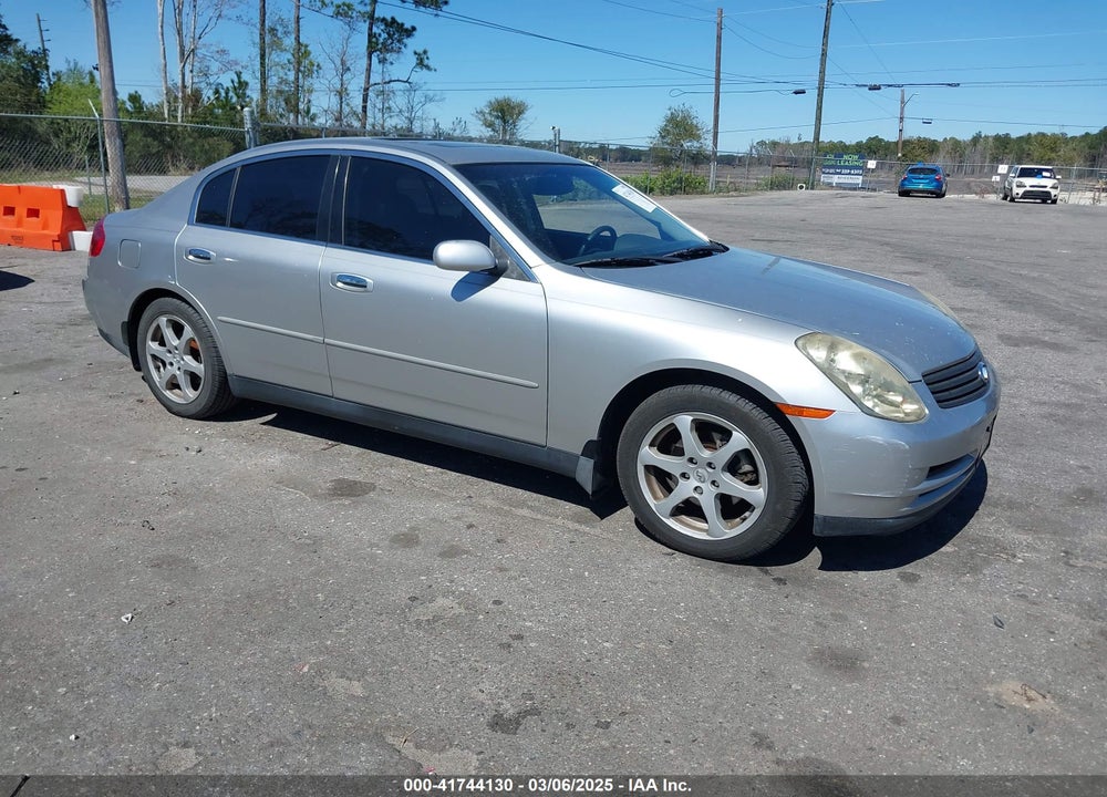 2003 INFINITI G35 LUXURY LEATHER VIN: JNKCV51E93M319172
