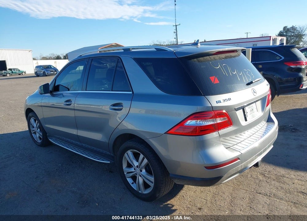 2013 MERCEDES-BENZ ML 350 4MATIC VIN: 4JGDA5HB7DA100223