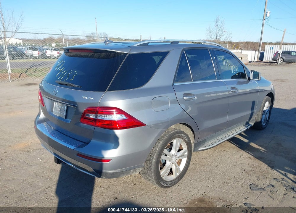 2013 MERCEDES-BENZ ML 350 4MATIC VIN: 4JGDA5HB7DA100223