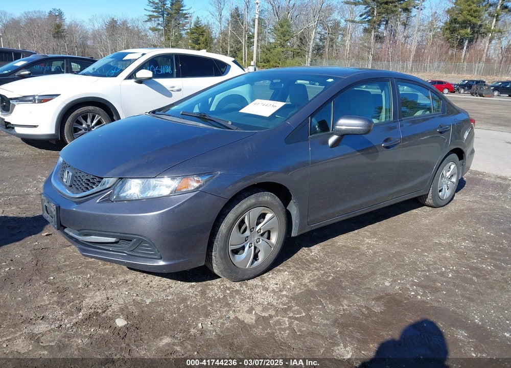 2014 HONDA CIVIC LX VIN: 2HGFB2F57EH512801