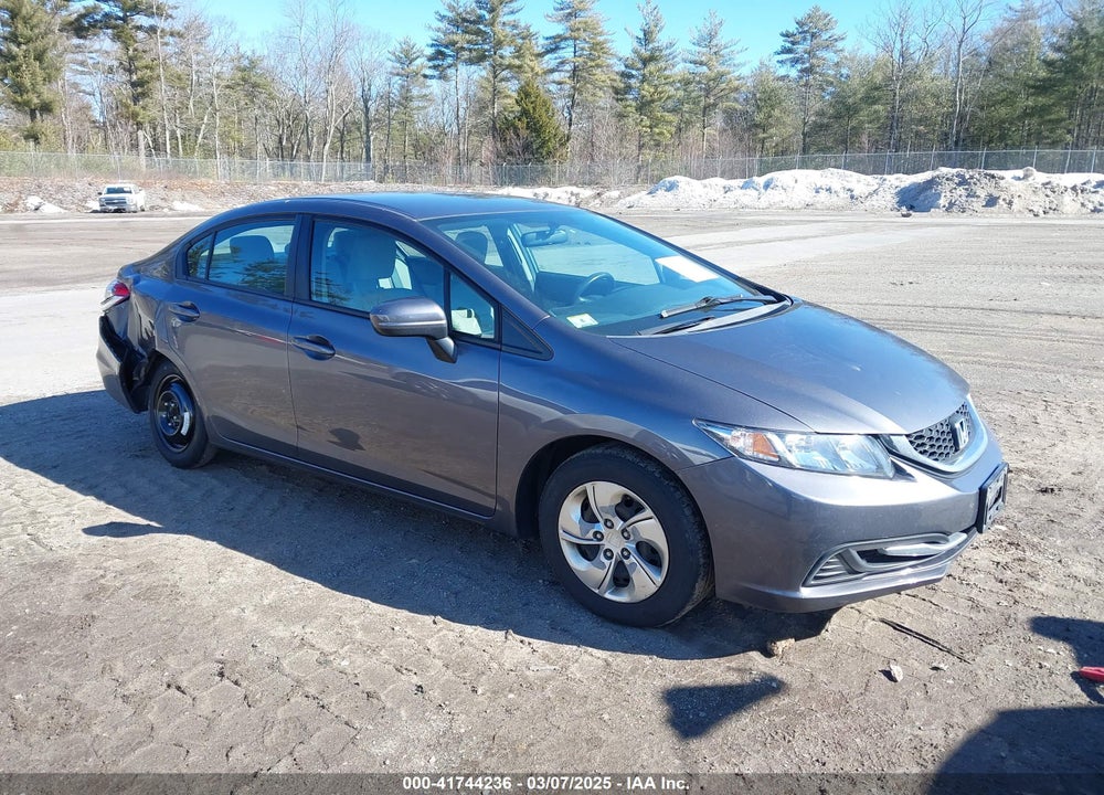 2014 HONDA CIVIC LX VIN: 2HGFB2F57EH512801