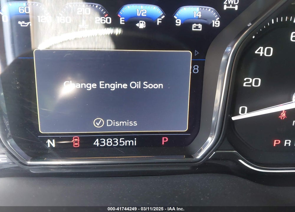 2023 GMC SIERRA 2500HD 4WD  STANDARD BED DENALI VIN: 1GT49REY5PF223801
