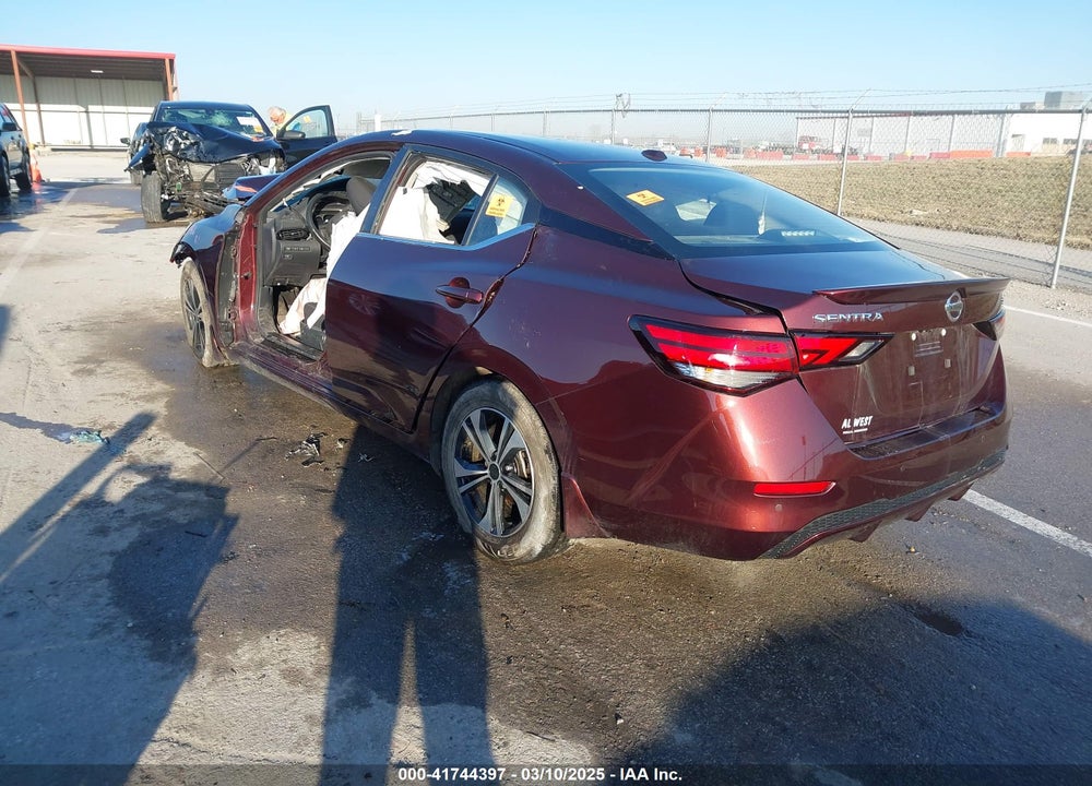 2021 NISSAN SENTRA VIN: 3N1AB8CV0MY289691