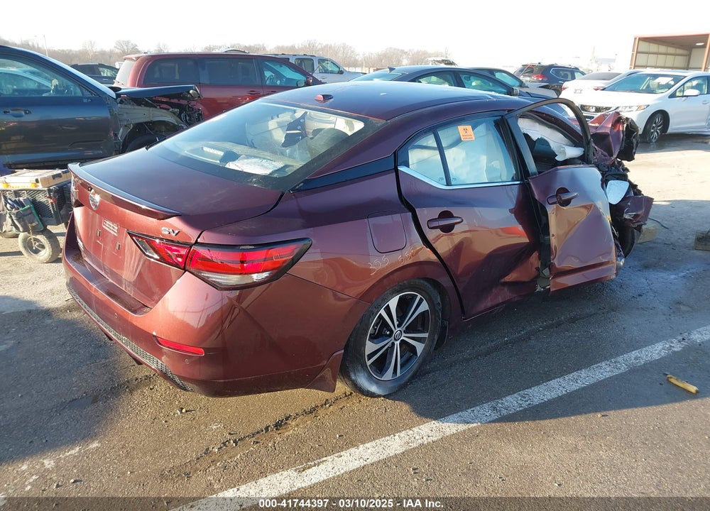 2021 NISSAN SENTRA VIN: 3N1AB8CV0MY289691