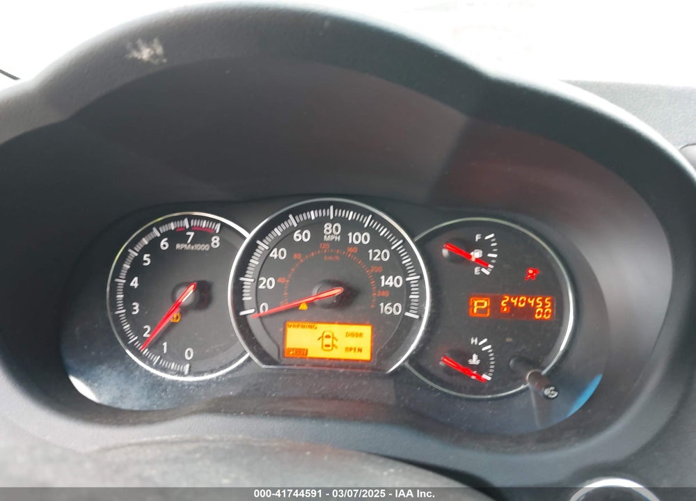 2009 NISSAN MAXIMA VIN: 1N4AA51E09C832965
