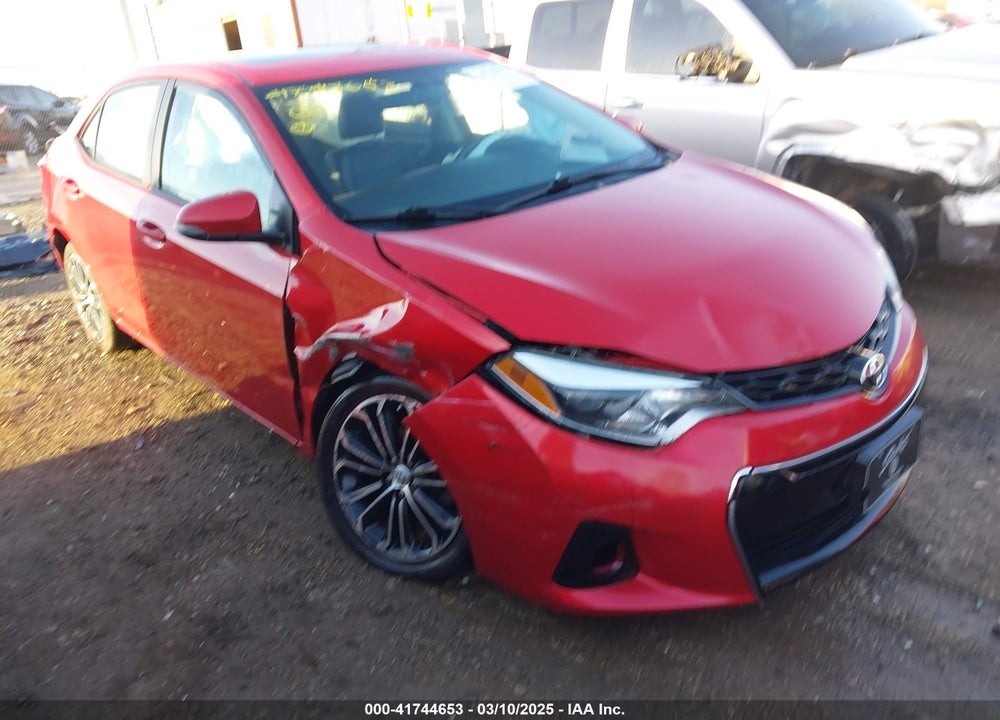 2015 TOYOTA COROLLA S PREMIUM VIN: 2T1BURHE1FC309055