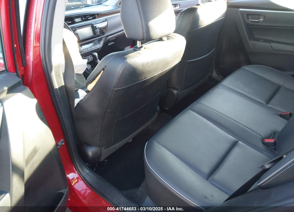 2015 TOYOTA COROLLA S PREMIUM VIN: 2T1BURHE1FC309055