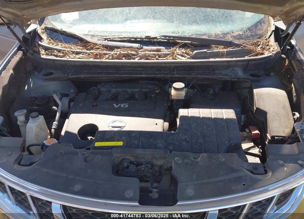 2011 NISSAN MURANO VIN: JN8AZ1MU7BW060259