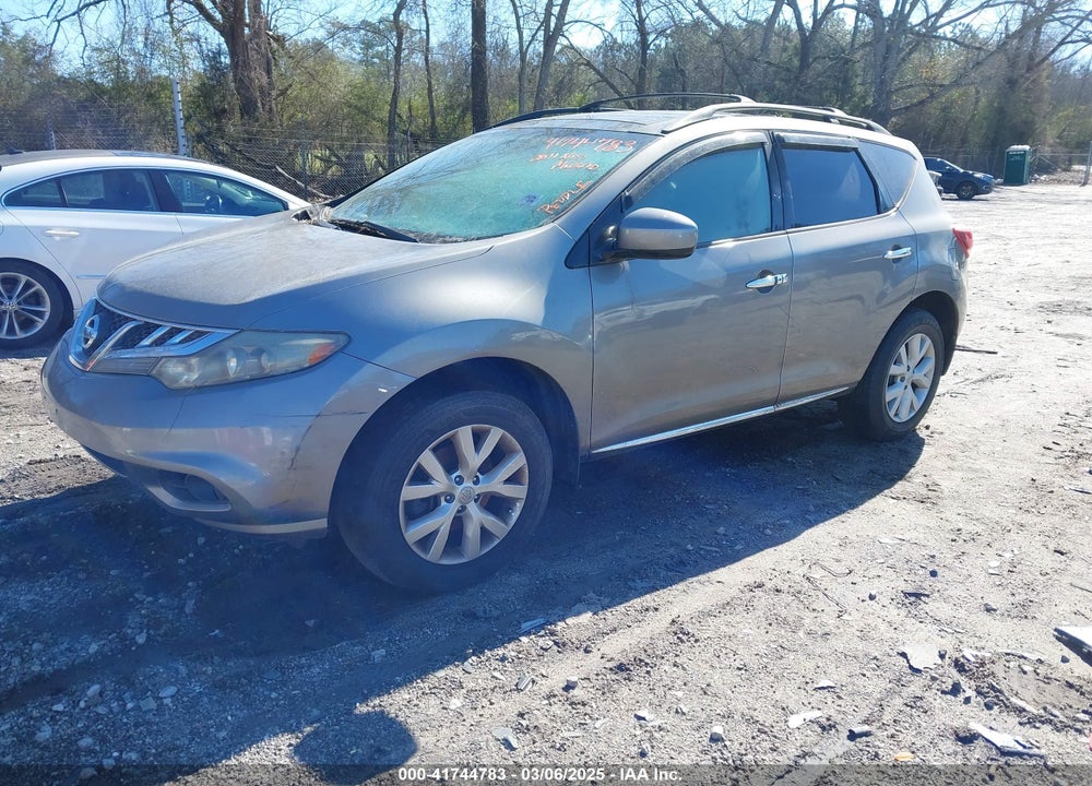 2011 NISSAN MURANO VIN: JN8AZ1MU7BW060259