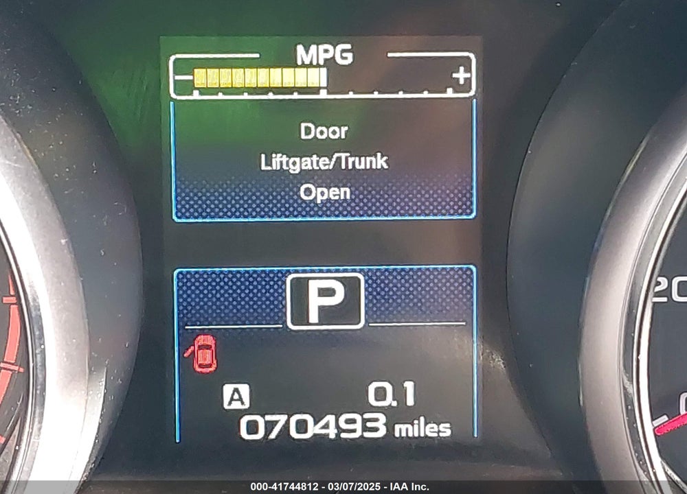 2015 SUBARU OUTBACK 2.5I VIN: 4S4BSAAC3F3224013