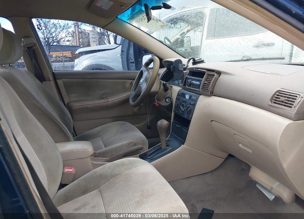 2005 TOYOTA COROLLA VIN: JTDBR32E752060751