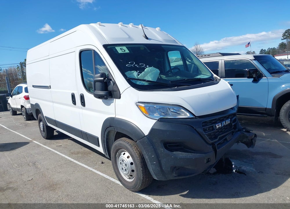 2023 RAM PROMASTER 2500 VIN: 3C6LRVDG4PE598853