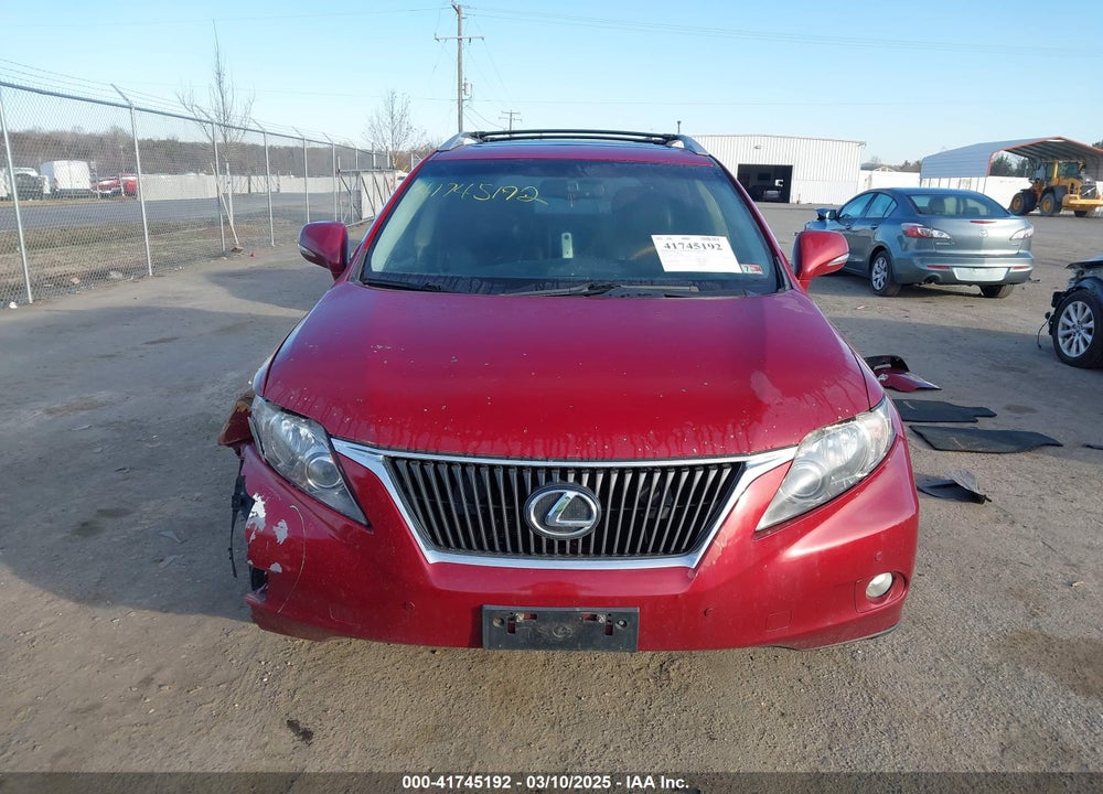 2011 LEXUS RX 350 VIN: 2T2BK1BA7BC095496