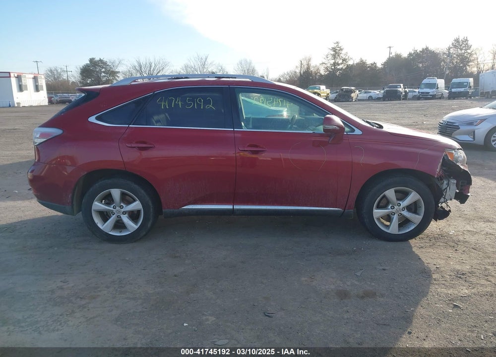 2011 LEXUS RX 350 VIN: 2T2BK1BA7BC095496
