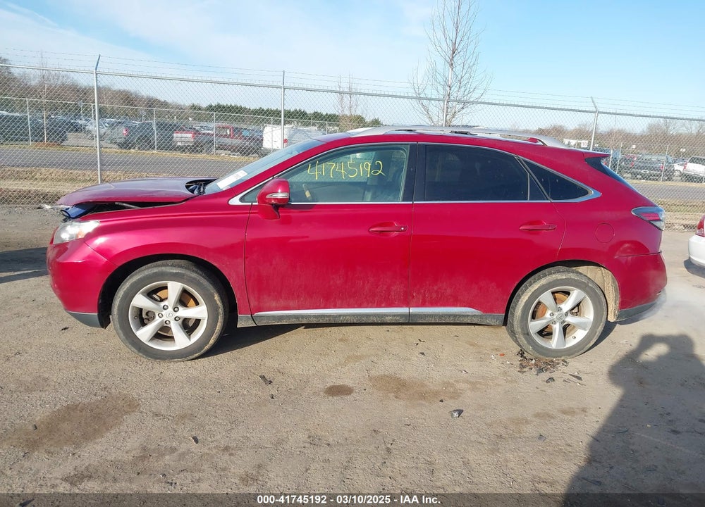 2011 LEXUS RX 350 VIN: 2T2BK1BA7BC095496