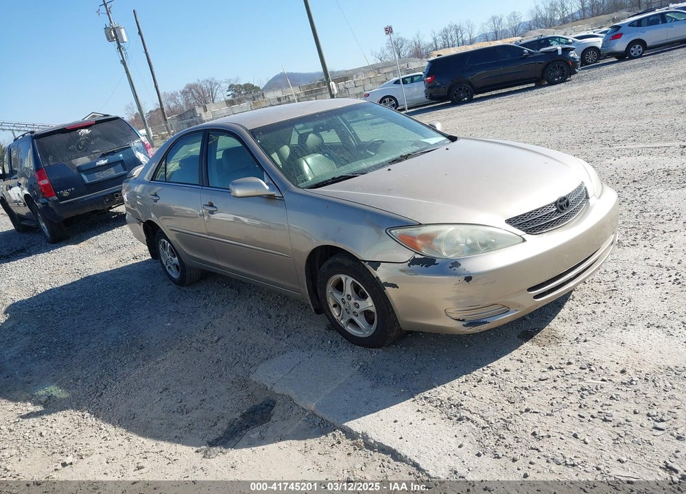 2002 TOYOTA CAMRY VIN: 4T1BE32K72U046149