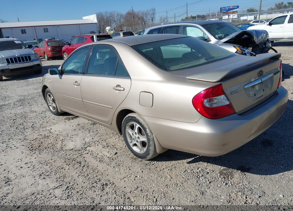 2002 TOYOTA CAMRY VIN: 4T1BE32K72U046149
