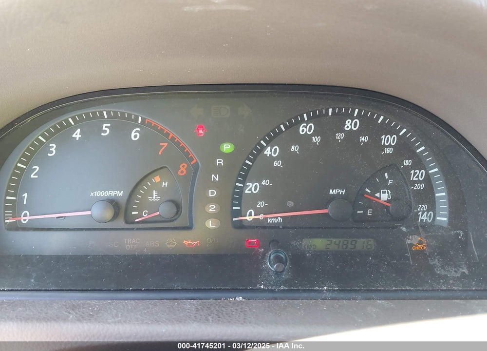 2002 TOYOTA CAMRY VIN: 4T1BE32K72U046149
