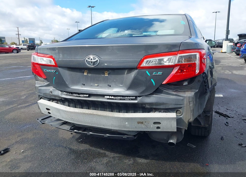 2012 TOYOTA CAMRY VIN: 4T1BF1FK3CU601756