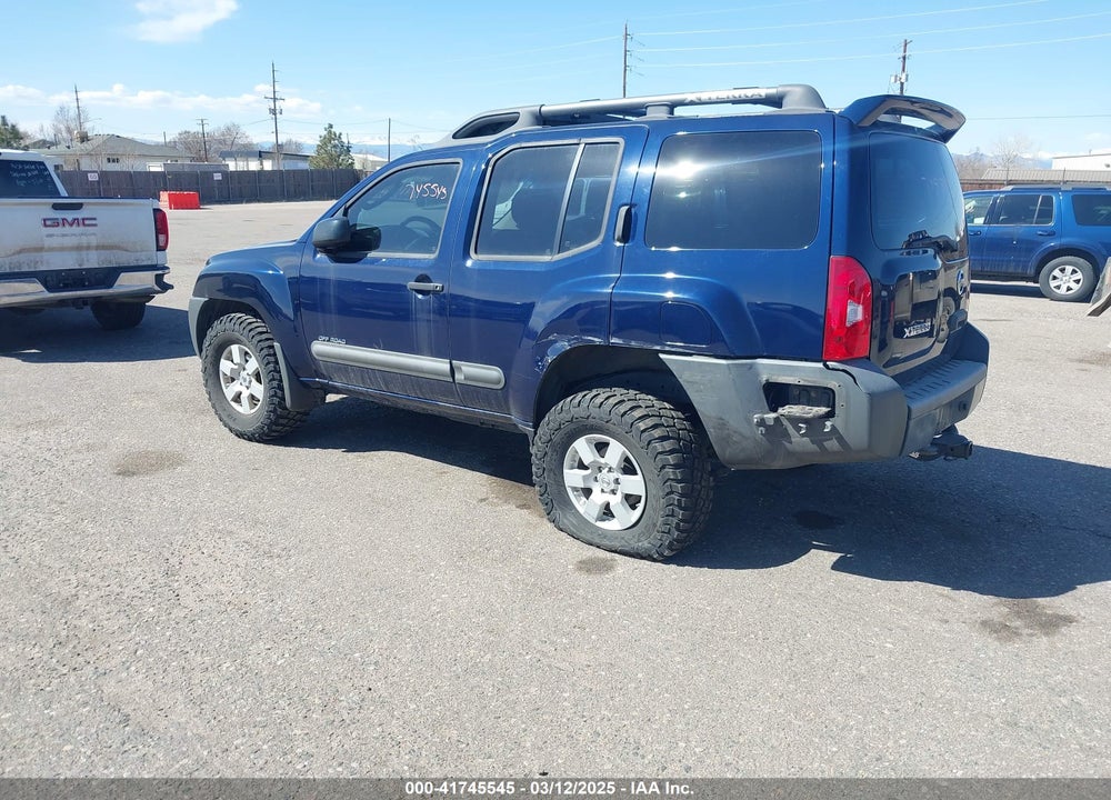 2006 NISSAN XTERRA VIN: 5N1AN08W36C515396