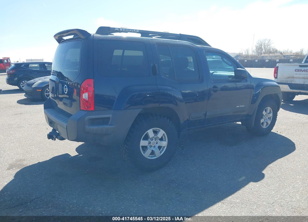 2006 NISSAN XTERRA VIN: 5N1AN08W36C515396
