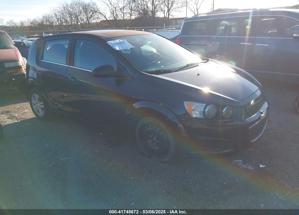 2014 CHEVROLET SONIC LT AUTO VIN: 1G1JC6SB1E4162712