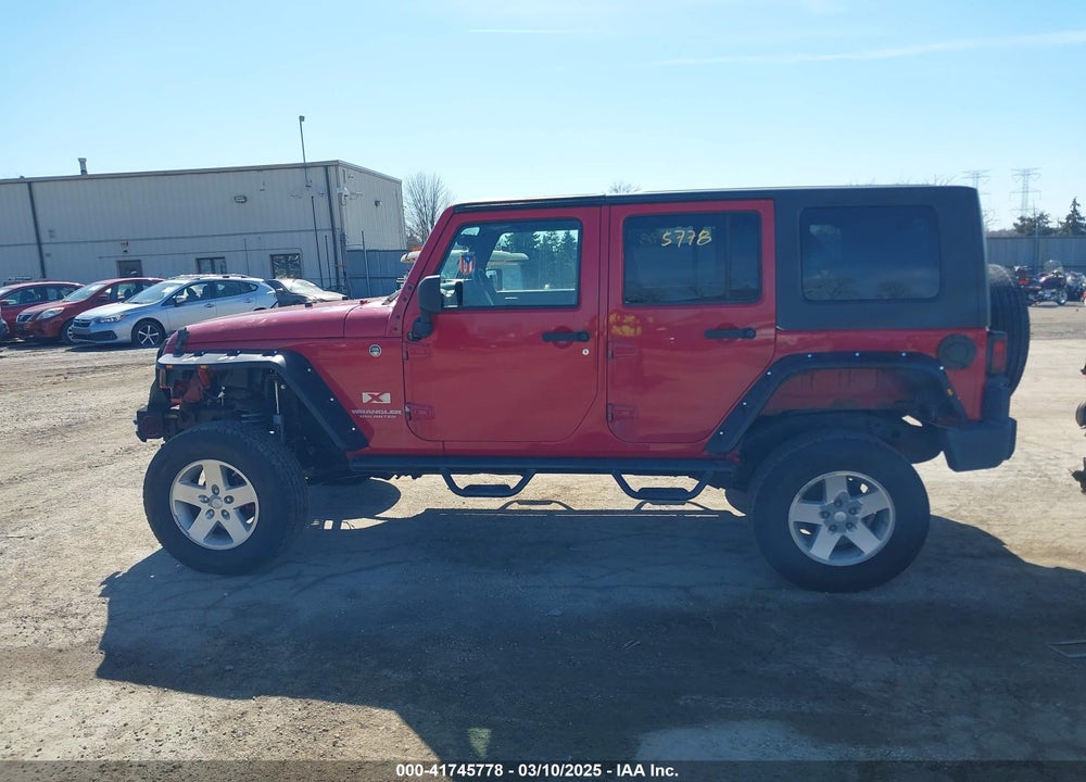 2008 JEEP WRANGLER UNLIMITED X VIN: 1J4GA39188L619460