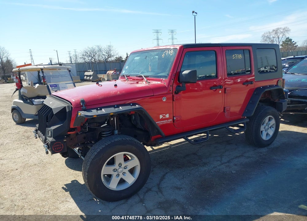 2008 JEEP WRANGLER UNLIMITED X VIN: 1J4GA39188L619460