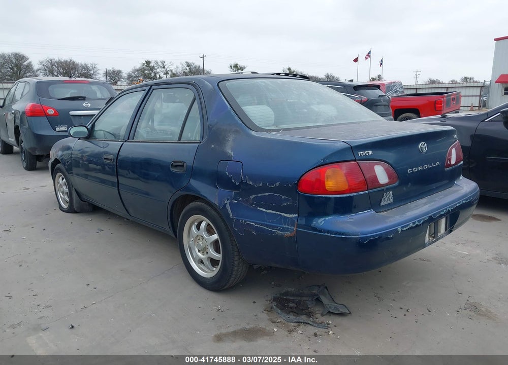 1998 TOYOTA COROLLA VE VIN: 1NXBR12E2WZ100353