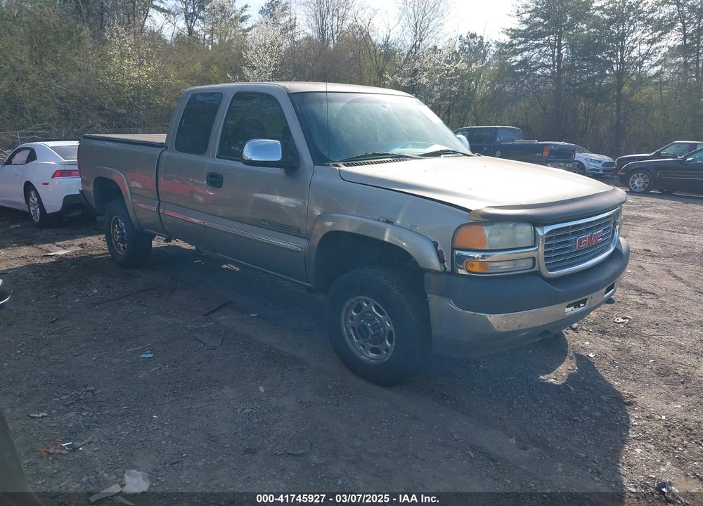 2002 GMC SIERRA 2500HD SLE VIN: 1GTHC29U22E302715