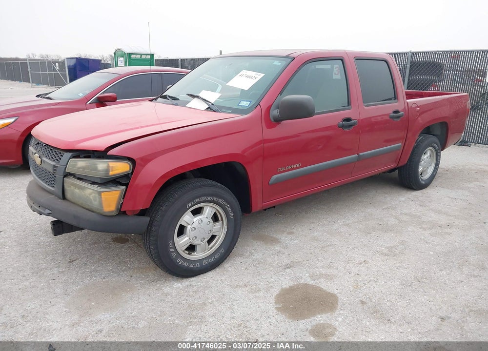 2005 CHEVROLET COLORADO LS VIN: 1GCCS136X58280824