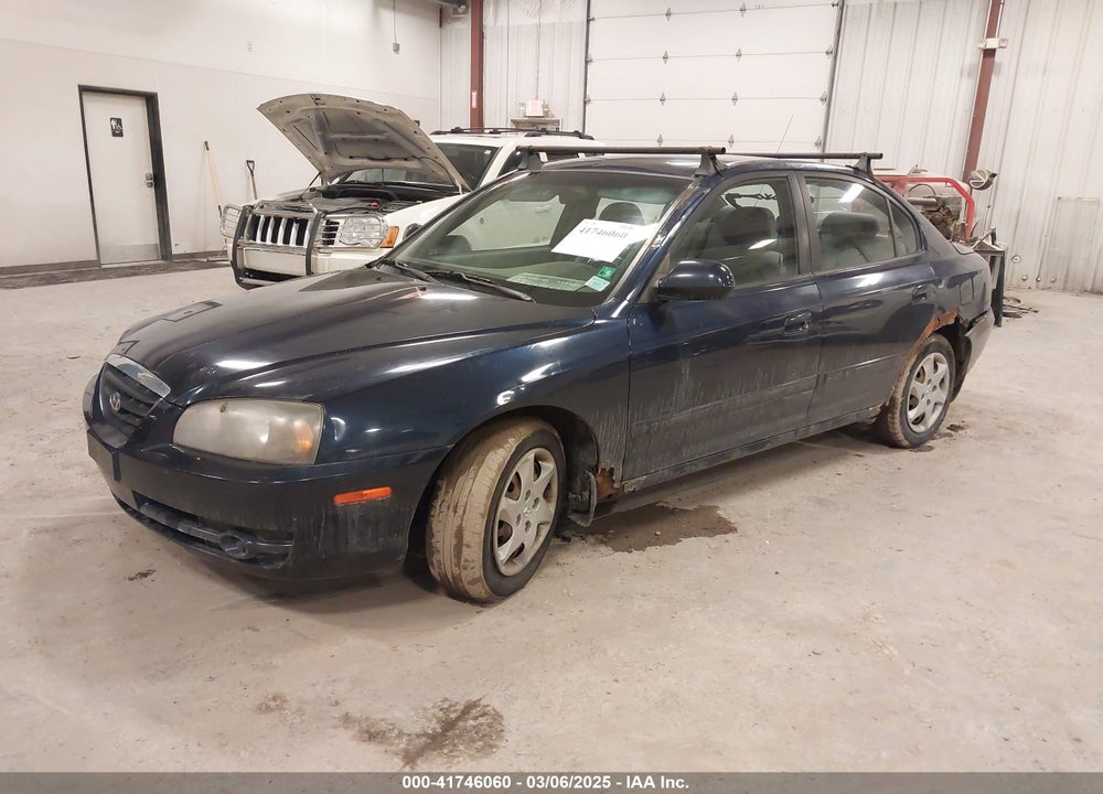 2005 HYUNDAI ELANTRA VIN: KMHDN46D05U925717