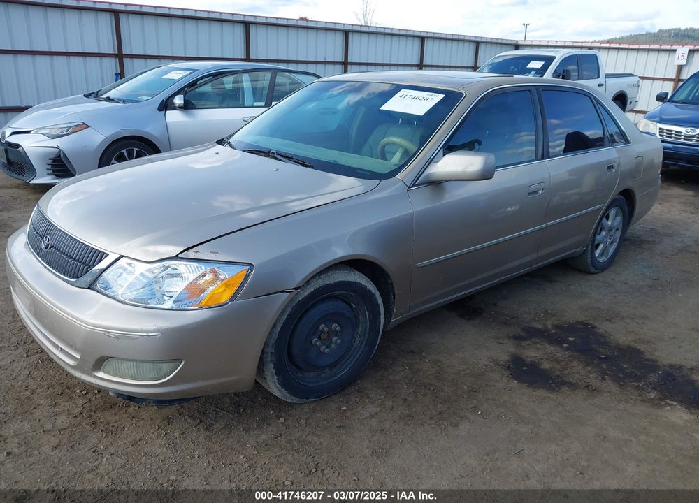 2002 TOYOTA AVALON VIN: 4T1BF28B12U255370