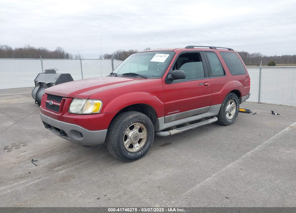 2002 FORD EXPLORER SPORT VIN: 1FMYU70EX2UB64066