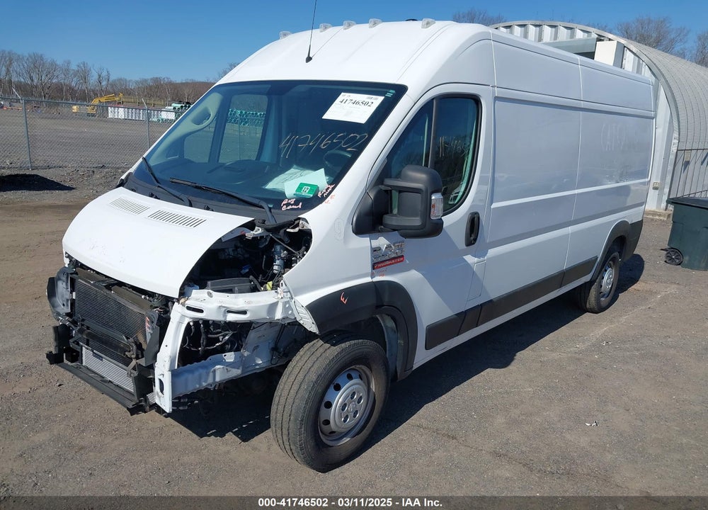 2019 RAM PROMASTER 2500 HIGH ROOF 159 WB VIN: 3C6TRVDGXKE563646