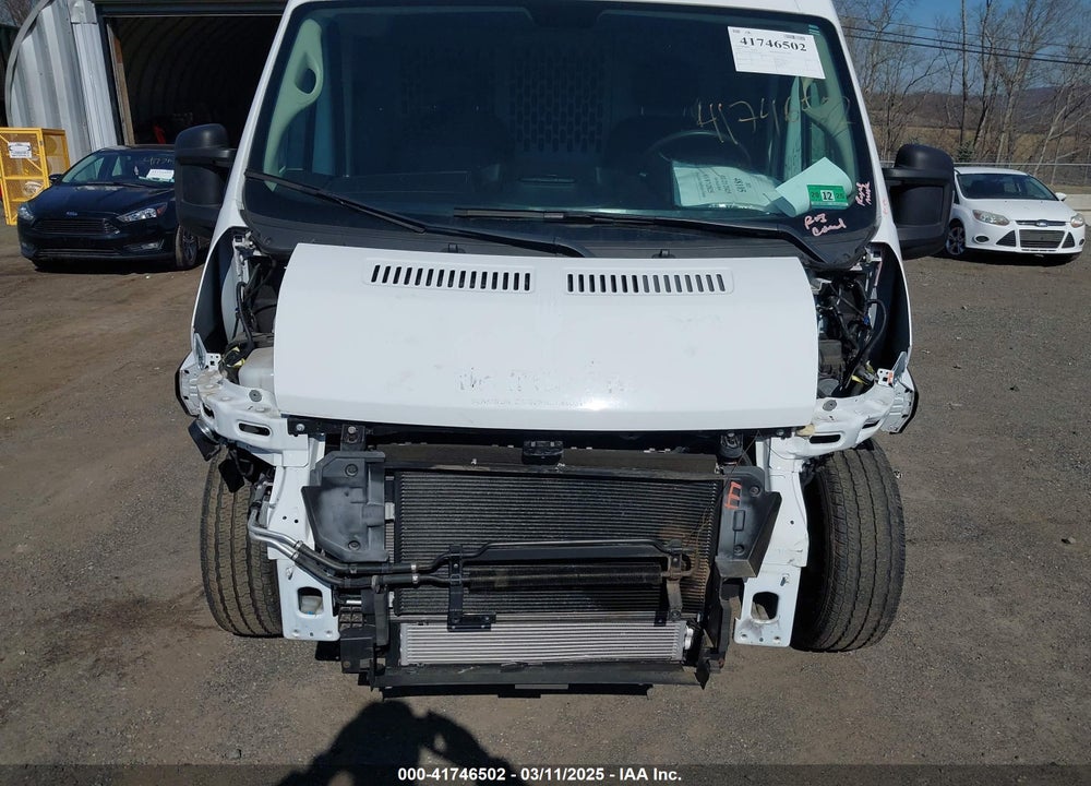 2019 RAM PROMASTER 2500 HIGH ROOF 159 WB VIN: 3C6TRVDGXKE563646