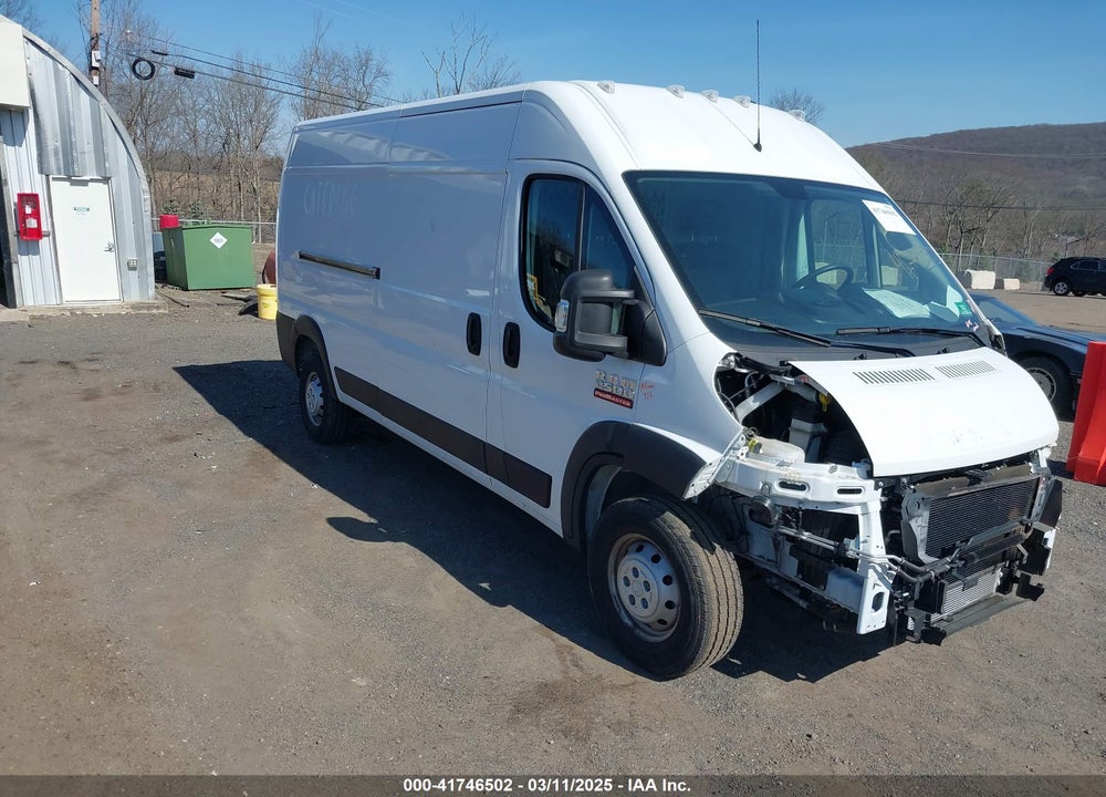 2019 RAM PROMASTER 2500 HIGH ROOF 159 WB VIN: 3C6TRVDGXKE563646