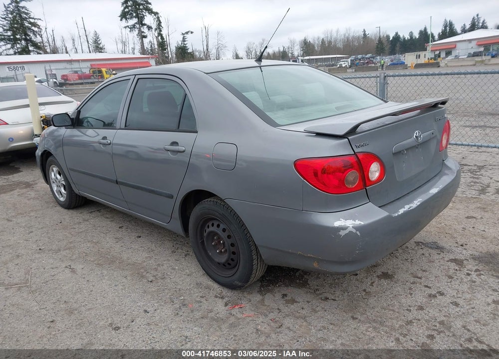 2005 TOYOTA COROLLA VIN: JTDBR32E752058627