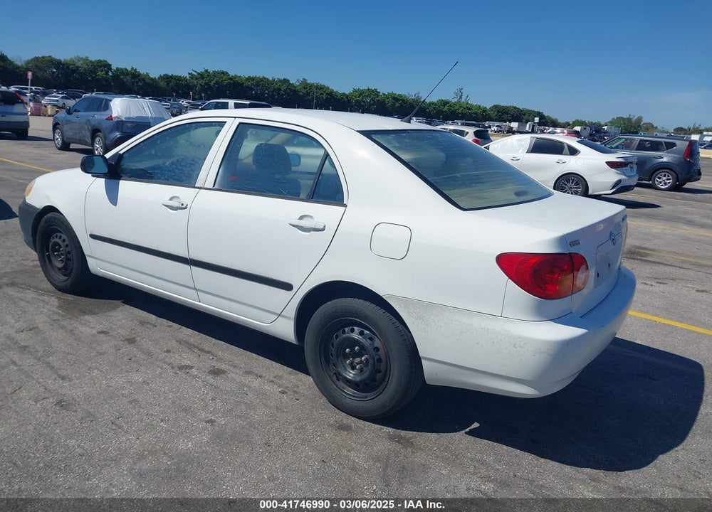 2003 TOYOTA COROLLA VIN: JTDBR32E832015766