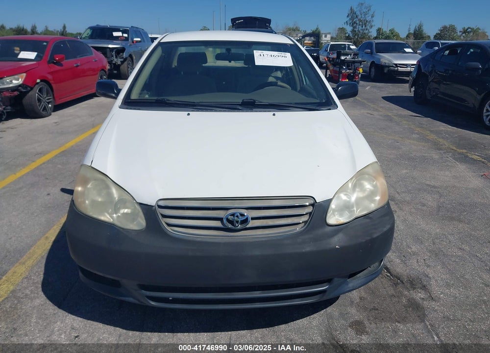 2003 TOYOTA COROLLA VIN: JTDBR32E832015766