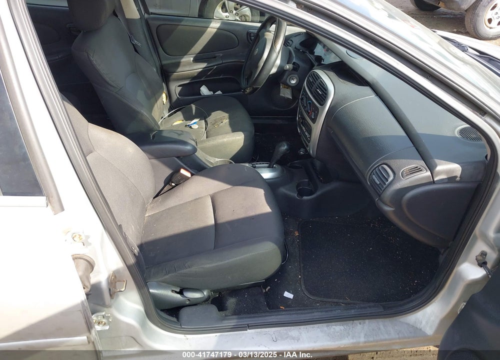 2005 DODGE NEON VIN: 1B3ES56C95D209219