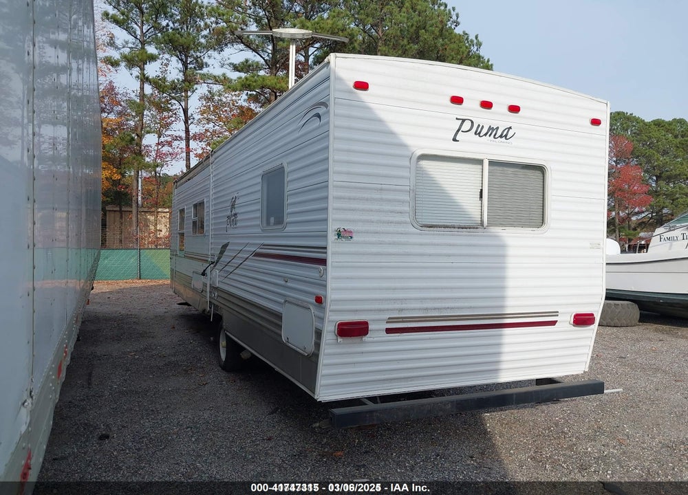2006 PALOMINO PUMA VIN: 1PAT64Z286P005317