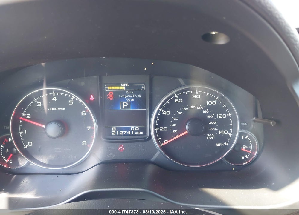 2014 SUBARU OUTBACK VIN: 4S4BRBPC6E3328048