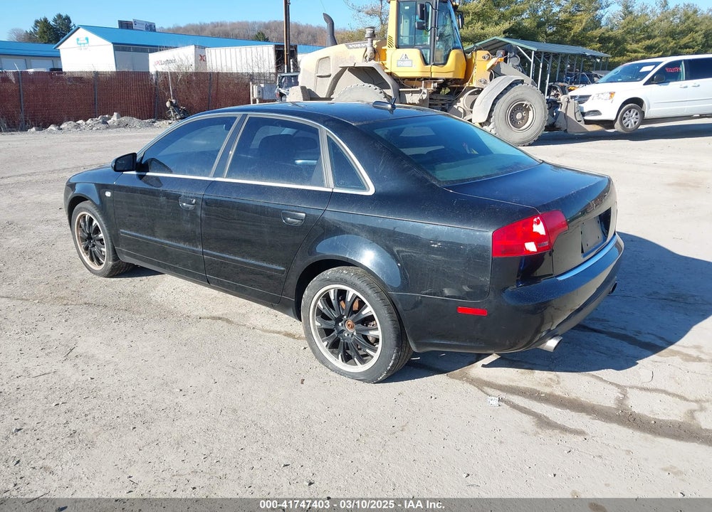 2006 AUDI A4 VIN: WAUDF78E36A124935