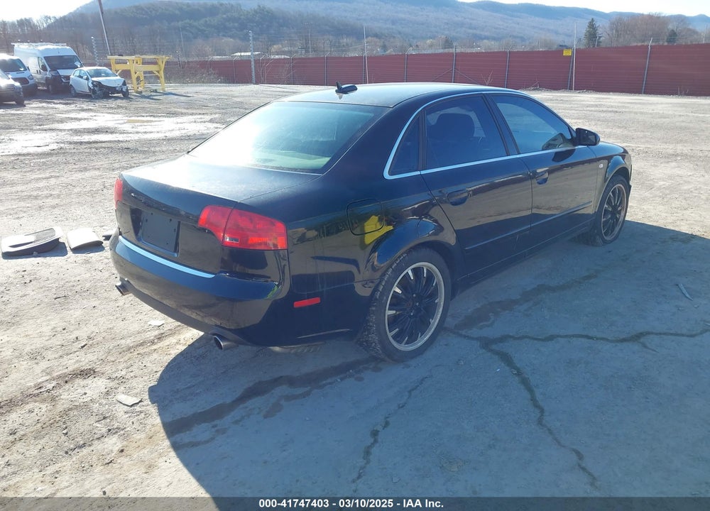 2006 AUDI A4 VIN: WAUDF78E36A124935